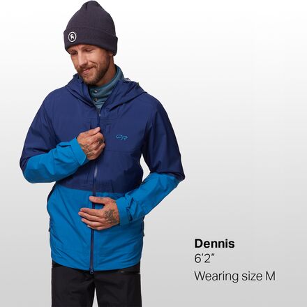 Jupiter Wool Waterproof Jacket Men's Juniper H2Flow Warm Ski - Main Image