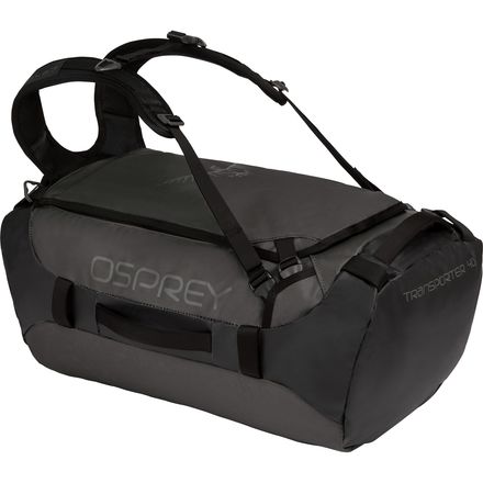 Osprey Transporter 40l Travel Duffel Bag Black Tonal Osprey