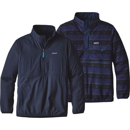 Patagonia Reversible Snap-T Glissade Fleece Pullover - Men's - Men
