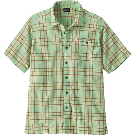 トップス Patagonia Striped Short Sleeve Shirt Patagonia Go To S/S Shirt - boardwalk stripe: utility blue