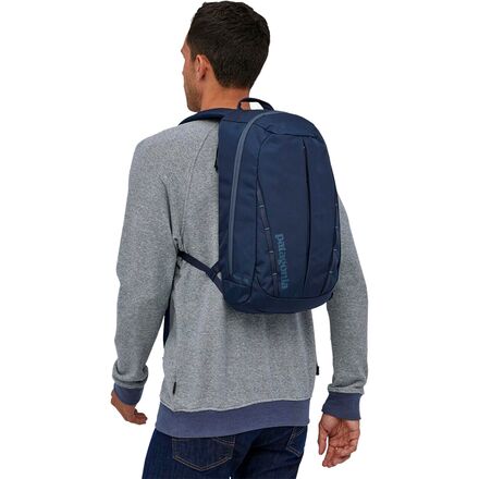 patagonia backpack atom pack 18l Daypack 24l closing stash pocket keeps plane tickets Patagonia Atom Backpack 18L