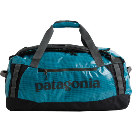 patagonia 60l duffel bag strait blue Black Hole® – Worn Wear® In addition to the main compartment Patagonia Black Hole Duffel 55L