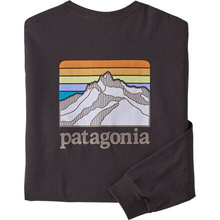patagonia oval logo グレーブラック Tシャツ　rhythm Patagonia Women's '95 Oval Logo Oversized T-Shirt