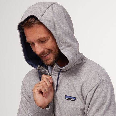 Patagonia P-6 Label French Terry Full-Zip Hooded Jacket - Men's - Men