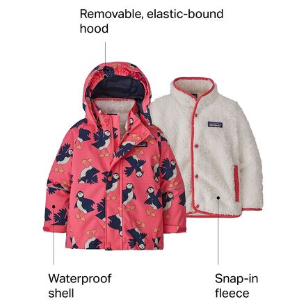 Patagonia All Seasons 3-in-1 Jacket - Infant Girls' - Kids