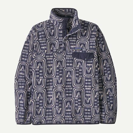 patagonia Fleece SYNCHILLA Snap-T 総柄 Patagonia Lightweight Synchilla Snap-T Fleece Pullover - Men's - Men