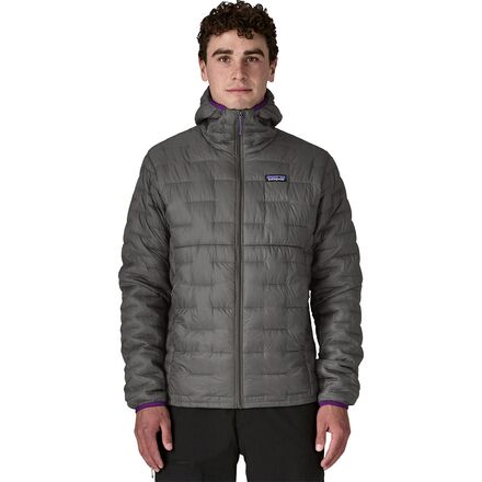 早い者勝ち！patagonia micro puff hoodie グレー Patagonia Micro Puff Hooded Insulated Jacket - Men's - Men