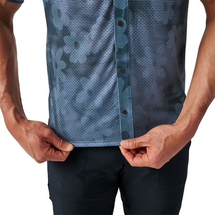 PEARL iZUMi Canyon Tech Snap Short Sleeve - Men's - Men