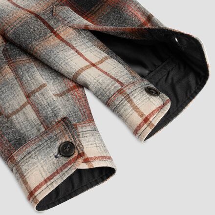 ジャケット・アウター POLYPLOID Bandcollar Wool Shirt Jacket POLYPLOID Bandcollar Wool Shirt Jacket メンズ