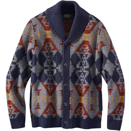 pendleton shawl collar cardigan
