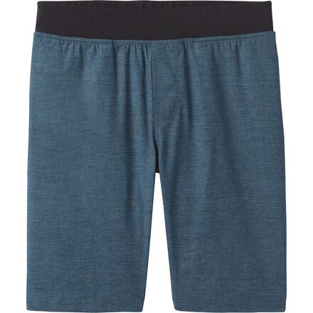 Prana Slope Short Pantaloncini Uomo In Cotone Biologico E Poliestere Riciclato, Cucitura 17,8 Cm, UPF 50+, Traspiranti