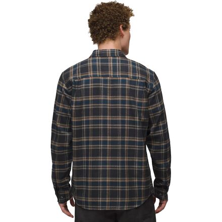 thumbnail image 2 of Prana Shirt Mens 2XL Blue Dolberg Flannel Hiking ... - UK 2 of 10