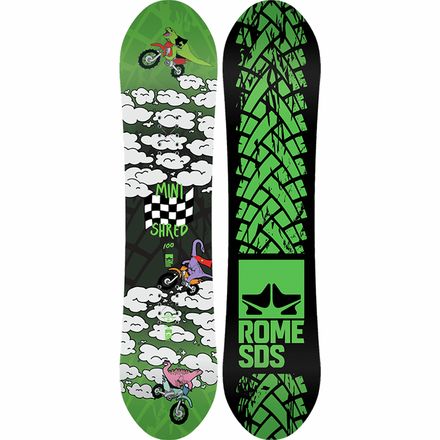 Rome Minishred Rocker Snowboard - Boys' - Snowboard