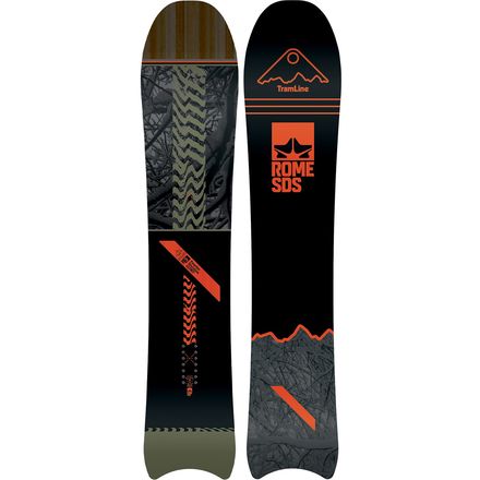 Rome Pow Division Moon Tail Snowboard - Snowboard