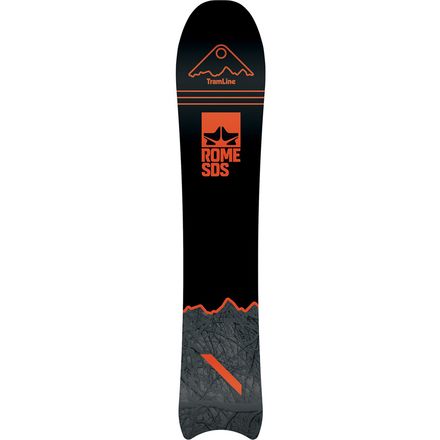 Rome Pow Division Moon Tail Snowboard - Snowboard