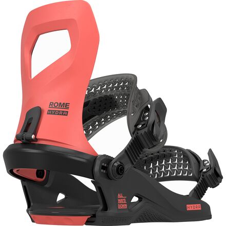 rome bindings snowboard Men's 390 Boss FW FULLWRAP forgiving setup that excels in freestyle and all Rome Snowboard bindings 390 Boss
