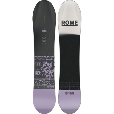 rom snowboards Rome Minishred Snowboard - Toddlers' 2026 mountain styling ROME snowboards have hit the