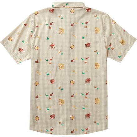 Roark Men's Bless Up Trail Mechanical Stretch Button-Up Shirt - Short Sleeve Outdoor Wear