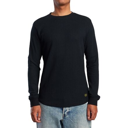black long sleeve thermal top