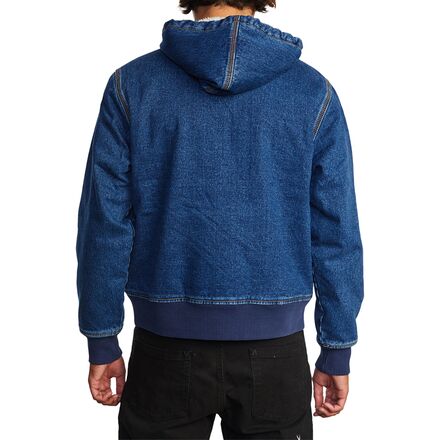 RVCA Chainmail Denim Hooded Jacket - Men's - Men