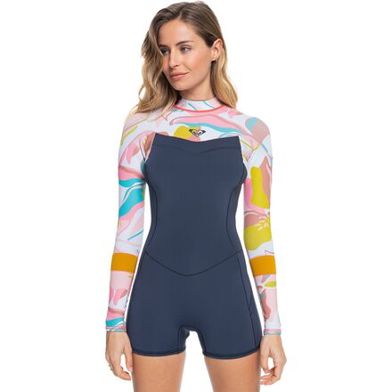 Roxy Syncro 2/2 Long-Sleeve Back-Zip Wetsuit - Women's - Surf