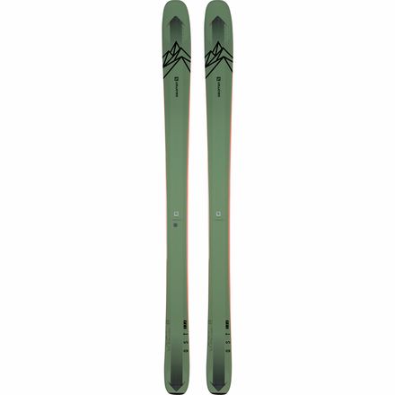 edging salomon qst 106 skis 2026 or in powder bowls Salomon QST 106 Skis -