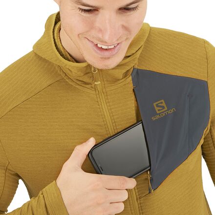 Salomon Essential Lightwarm Full-Zip Hoodie - Men's - Men