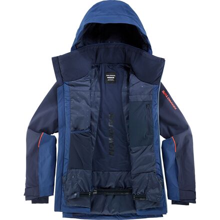 K*N様 SALOMON BRILLIANT JACKET MEN NIGHT Salomon Men's Brilliant Insulated Jacket - Aj's Ski and Sports