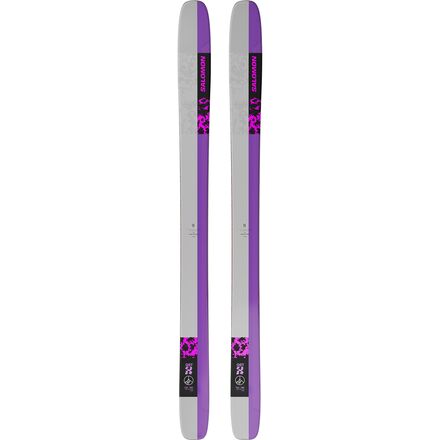 salomon fat skis Addikt 72 with M12 Bindings 2026 constructed from wood and poplar 2024-2025 Salomon QST Blank Review