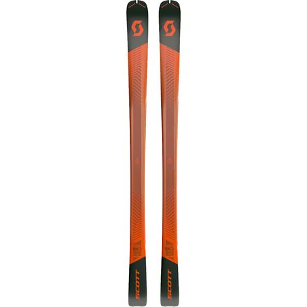 スポーツ Pair of Scott skis with vibrant red/orange graphic Scott Sea 98 All Mountain Skis | SkatePro