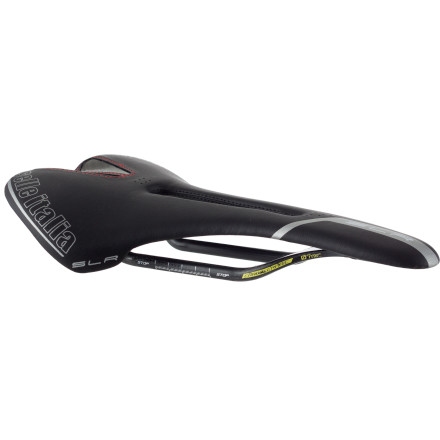 Sillín Selle Italia SLR Kit Carbonio – Carbono, 122 G, 130x275 Mm, Raíles De Carbono, Para Carretera Y MTB