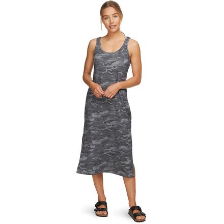 Stoic Sleeveless Camo Midi Dress - Women's - Women Stoic Sleeveless Camo Midi Dress - Women's - Women