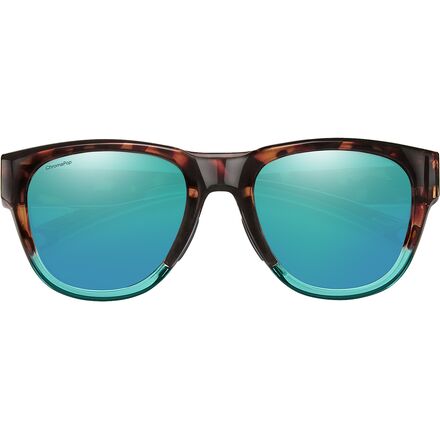 Lunettes De Soleil Smith Optics Rockaway - Polarized ChromaPop Miroir Vert - Monture Tortue