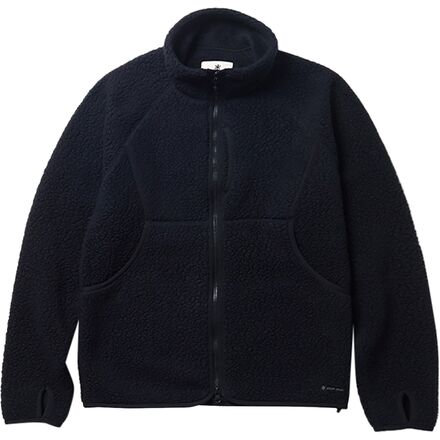  peak / Thermal Boa Fleece Pullov/フリースジャケット/L/ポリエステル/BLK/SW21AU006 Snow Peak Thermal Boa Fleece Jacket - Men