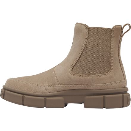 (取寄) ソレル レディース エクスプローラ チェルシー ブーツ- ウォータープルーフ, レザー Sorel women Explorer STRT Chelsea Boots- Waterproof, Leather (For Women) Omega Taupe/ Wet Sand SOREL Explorer STRT Chelsea Boot - Women's - Women