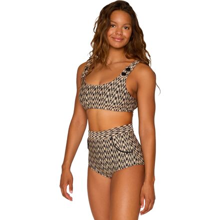 Seea Swimwear Georgia High Waist Bikini Bottom - Women's - Women