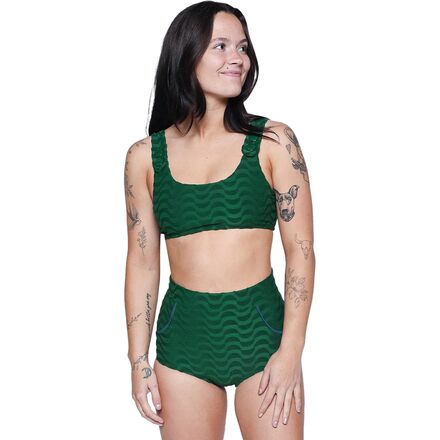 Seea Swimwear Georgia High Waist Bikini Bottom - Women's - Women