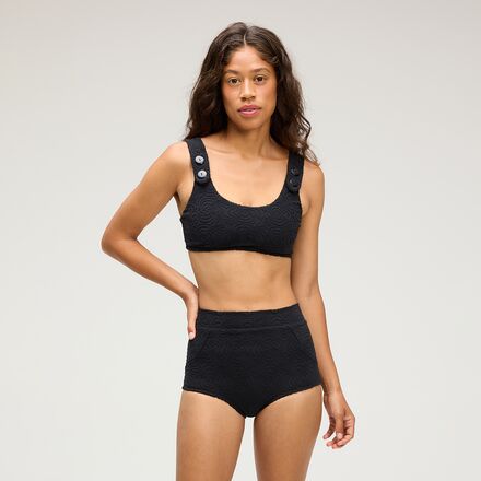 Seea Swimwear Georgia High Waist Bikini Bottom - Women's - Women