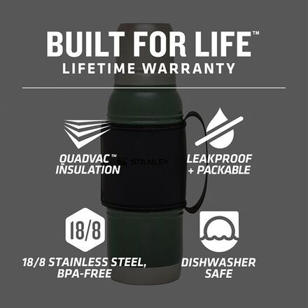 Stanley Legacy Quadvac 1.1qt Thermal Bottle - Hike & Camp