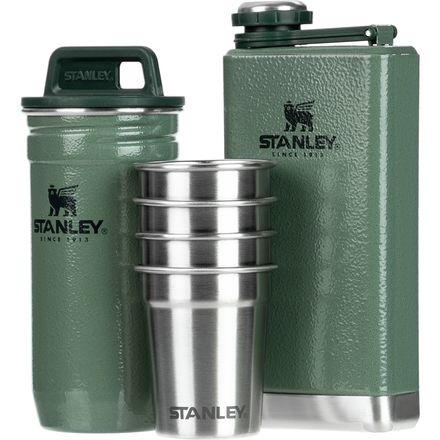 バーベキュー・調理用品 Stanley Adventure Shot Glass Set 59ml Adventure Pre-Party Shotglass + Flask Set | Stanley