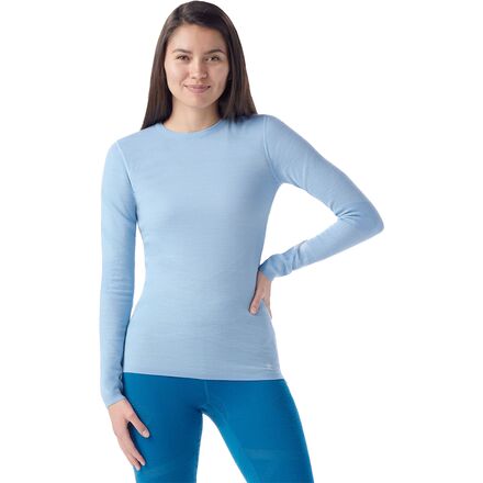トップス Smartwool Intraknit Merino 200 zip M Smartwool Intraknit Thermal Merino Crew Baselayer - Women's