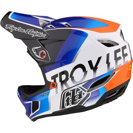 Casque Intégral Troy Lee Designs D4 Composite Mips Jaune