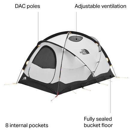 The North Face Mountain 25 Tent: 2-Person 4-Season - Hike & Camp