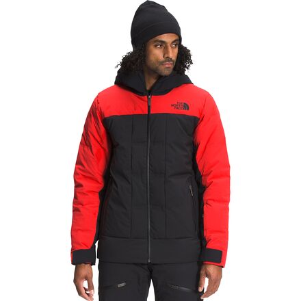 The North Face Bellion Down Jacket - Men's Fiery Red/TNF Black, L
