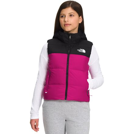The North Face North Down Reversible Hooded Vest - Girls' - Kids
