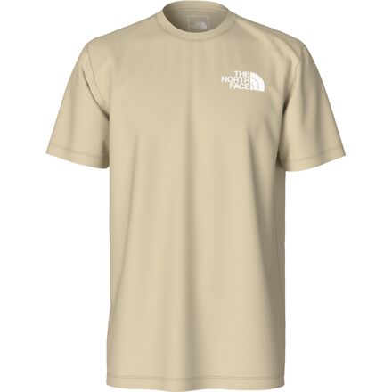 ◆THE NORTH FACE◆ Men's Bandana Short Sleeve T-Shirt BEIGE THE NORTH FACE Men's Short Sleeve Logo Marks Tri-Blend Tee