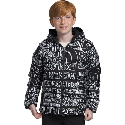boys black north face
