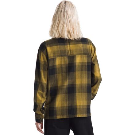売れ筋商品|||ノースフェイス カットソー トップス レディース Arroyo Lightweight Flannel Shirt - Women's Amber Green TNF Shadow Plaid The North Face Arroyo Lightweight Flannel Shirt - Women's