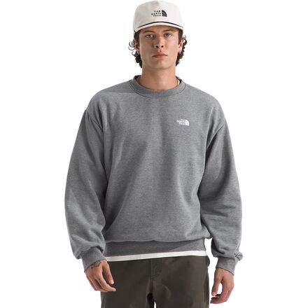 The North Face TNF Core Embroidered Oversized Crew Sweatshirt