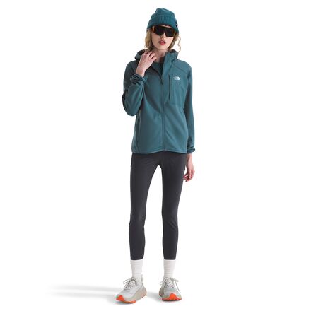 Alo Cropped In The Air Short Sleeve Hoodie - Black - Hoodies